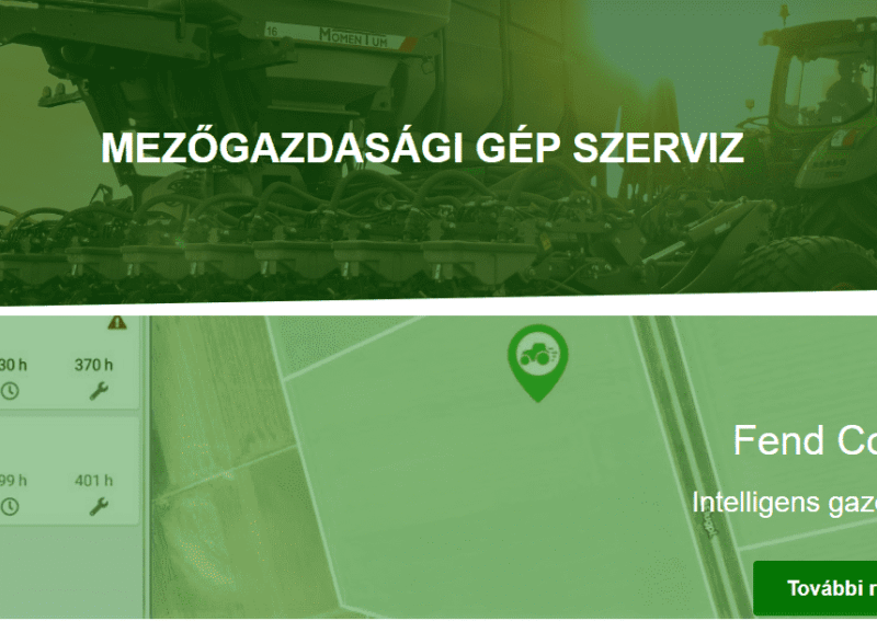 mezőgazdasági gép szerviz
